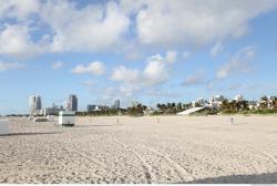 Photo Textures of Background Miami Beach